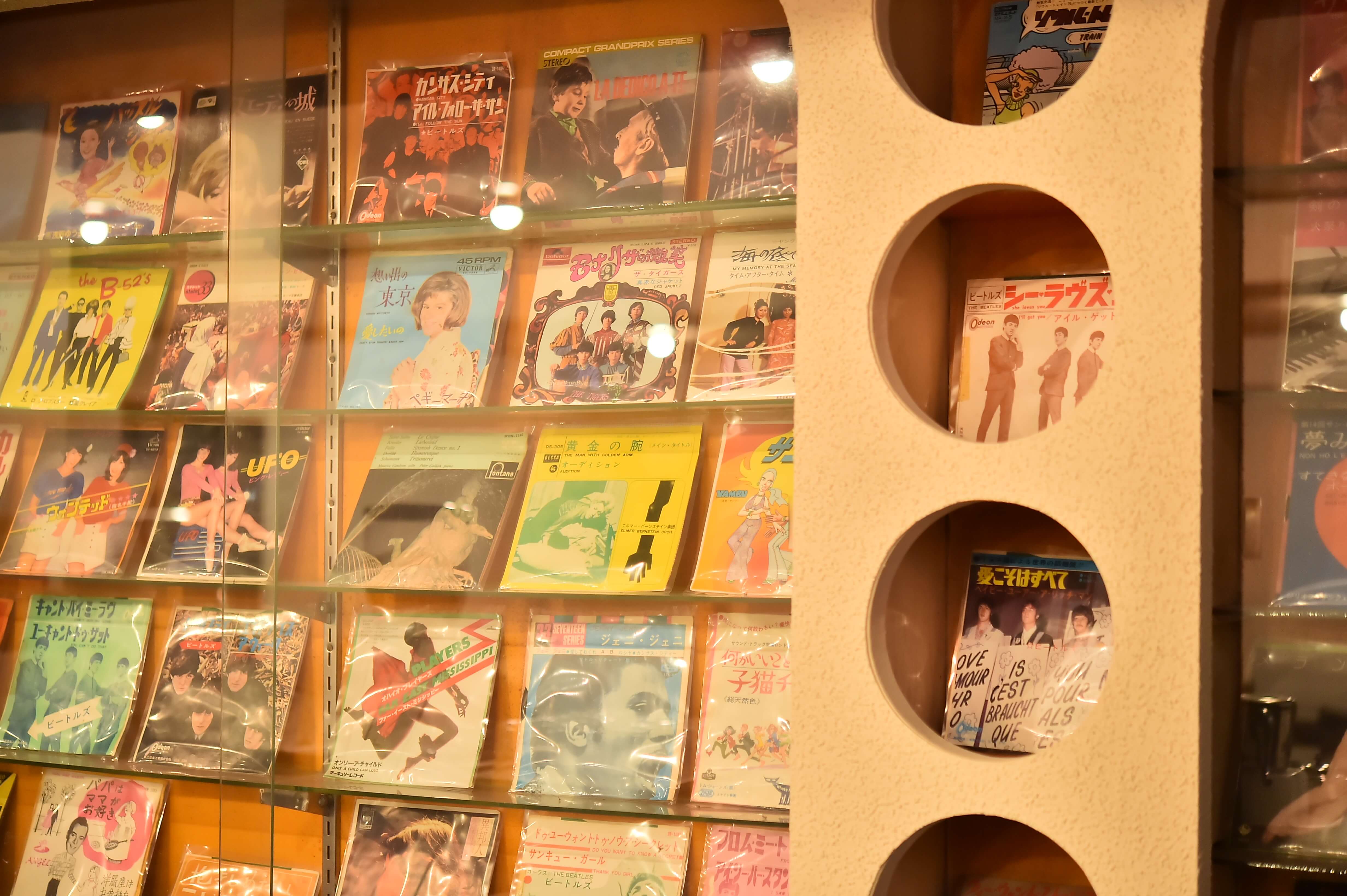 レコードの陳列